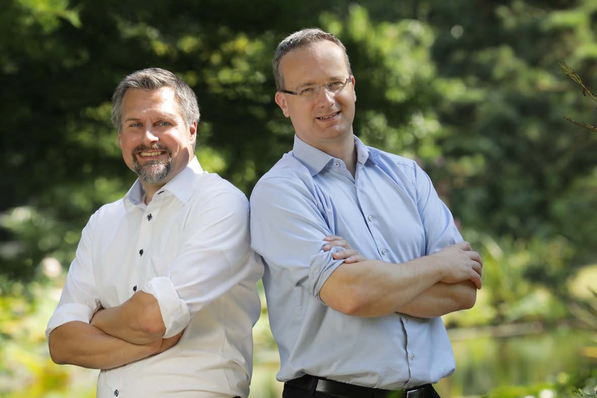 Die Partner Lars Schapke und Björn Rickmann